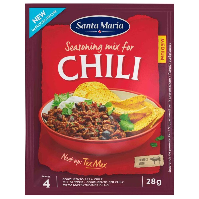 Santa  Maria Condimento  Chilli 28 GR | Cash Borosa