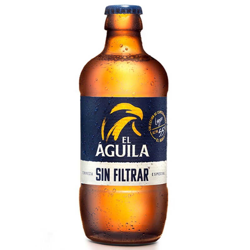 Cerveza Tercio AGUILA Sin Filtrar 33 CL | Cash Borosa