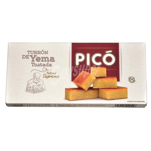 Turron Yema Tostada Calidad Suprema PICO 200 GR | Cash Borosa