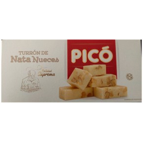 Turron de Nata con Nueces Calidad Suprema PICO 200 GR