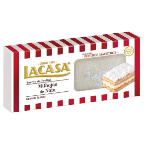 Turron LACASA PRALINE Milhojas  200 GR