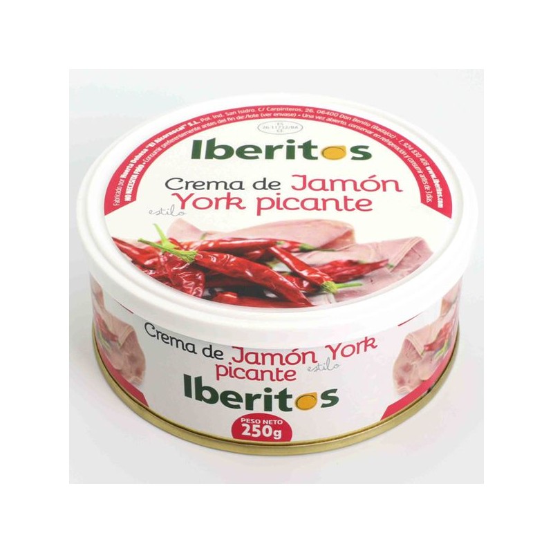 IBERITOS 250 GR Crema De York Picante | Cash Borosa