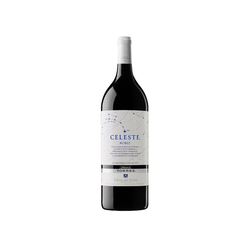 Vino Tinto D.O  Ribera del Duero CELESTE ROBLE MAGNUM 1,5 L | Cash Borosa