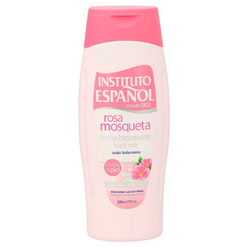 Locion Corporal INSTITUTO ESPAÑOL Rosa Mosqueta 500 ML | Cash Borosa