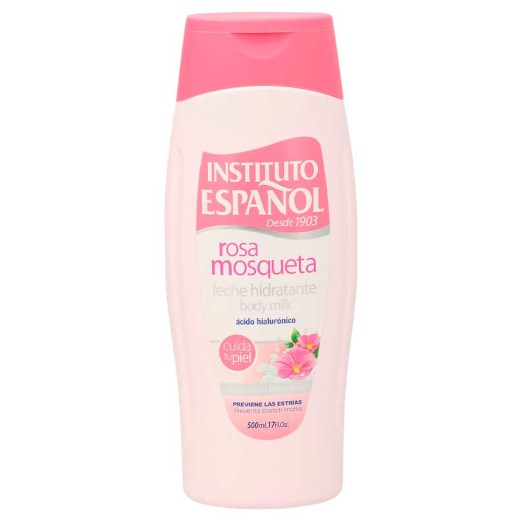 Locion Corporal INSTITUTO ESPAÑOL Rosa Mosqueta 500 ML | Cash Borosa