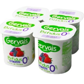 Bifidus 0% Frutas Del Bosque GERVAIS X4