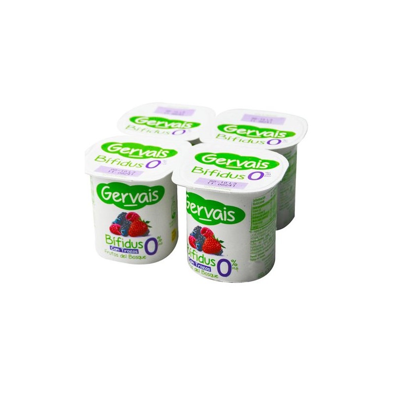 Bifidus 0% Frutas Del Bosque GERVAIS X4 | Cash Borosa