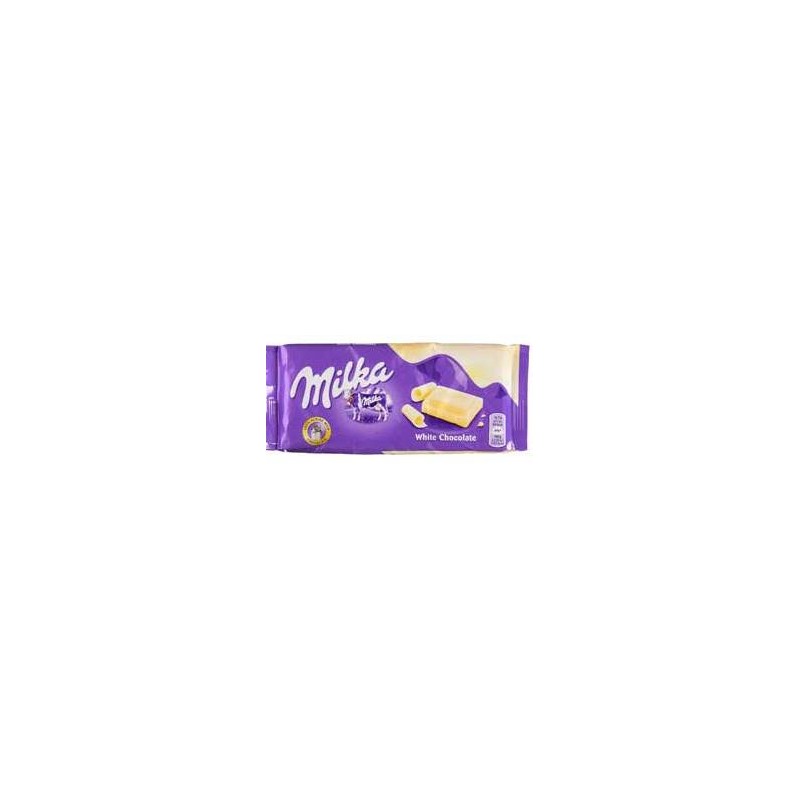 Chocolate Blanco MILKA  100 GR | Cash Borosa