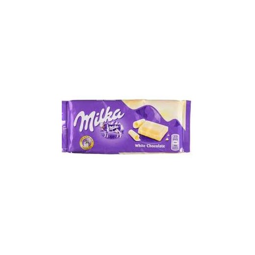 Chocolate Blanco MILKA  100 GR | Cash Borosa