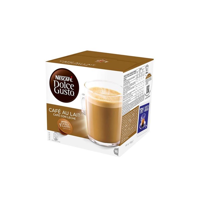 Capsulas Cafe NESCAFE Dolce Gusto Cafe con Leche Delicato | Cash Borosa