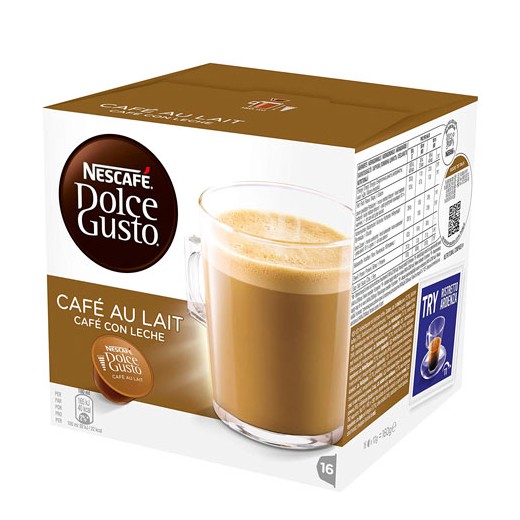 Capsulas Cafe NESCAFE Dolce Gusto Cafe con Leche Delicato | Cash Borosa