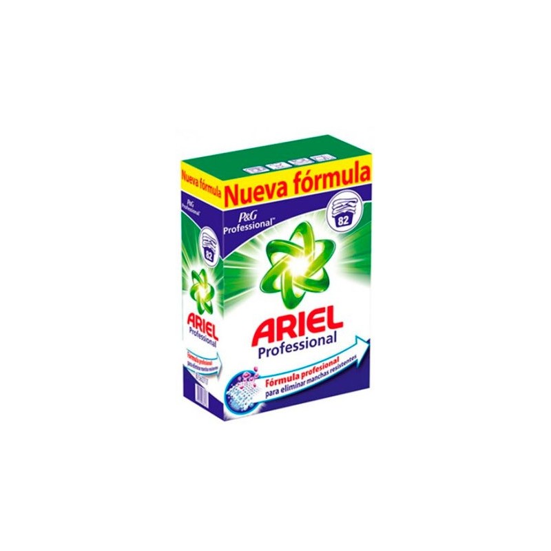 Detergente Ropa Polvo ARIEL Regular 82 Lavados | Cash Borosa