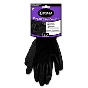 Guantes CEGASA Poliuretano T-7 Pequeña