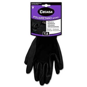 Guantes CEGASA Poliuretano T-8 Mediana