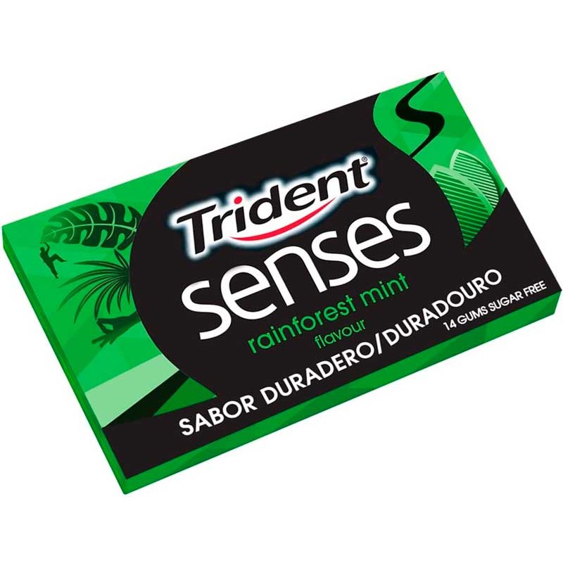 Chicles TRIDENT Senses Hierbabuena | Cash Borosa