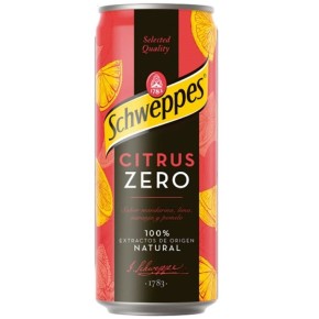 Tonica SCHWEPPES Citrus Zero Lata 33 CL