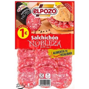 Salchichon Lonchas Nobleza ELPOZO 1 €  65 GR