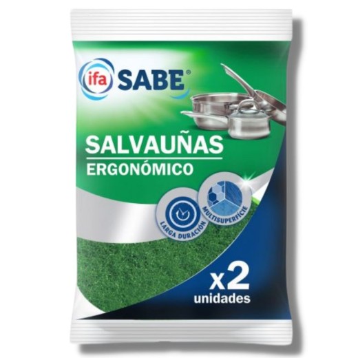 Estropajo IFA Salvauñas Amarillo Pack 3 UND | Cash Borosa