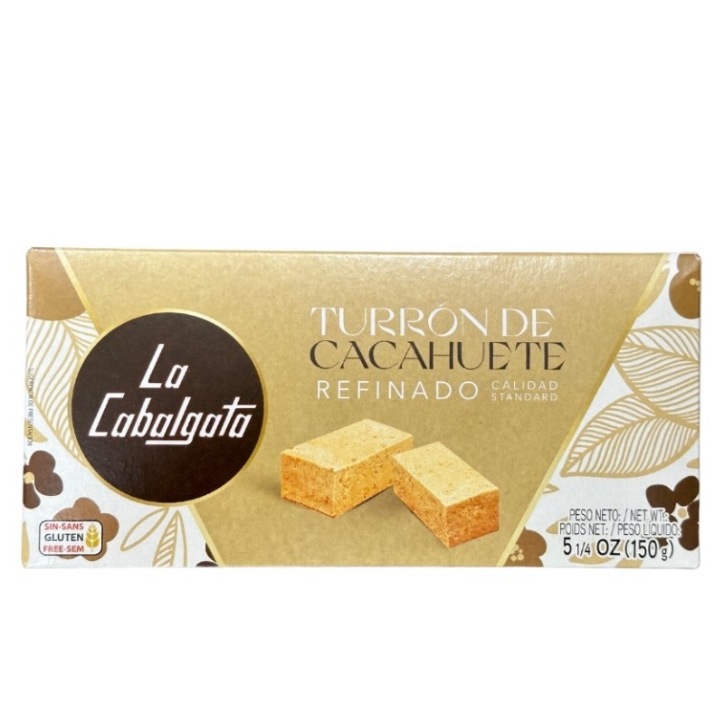 Turron Blando Cacahuete LA CABALGATA 150 GR | Cash Borosa