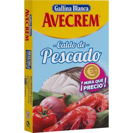 Caldo Pescado AVECREM Estuche Pastillas 8+2 UND | Borosa Market