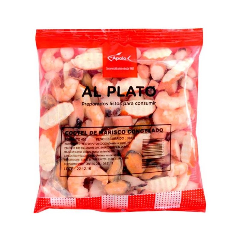 Descongelar Y Listo Coctel de Marisco APOLO  360 GR | Borosa Market