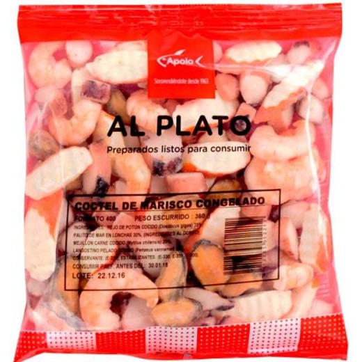 Descongelar Y Listo Coctel de Marisco APOLO 360 GR | Borosa Market Descongelar Y Listo Coctel de Marisco APOLO 360 GR | Borosa Market