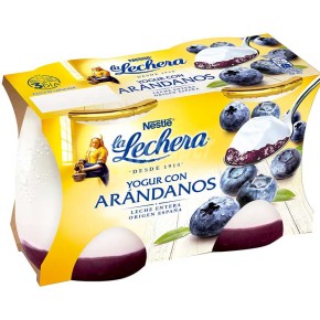 Yogur con Arandanos LA LECHERA Cristal X2