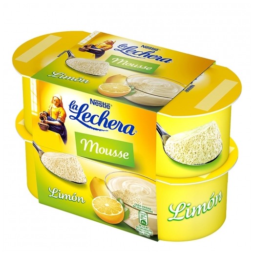 Mousse Limon LA LECHERA X4 | Cash Borosa