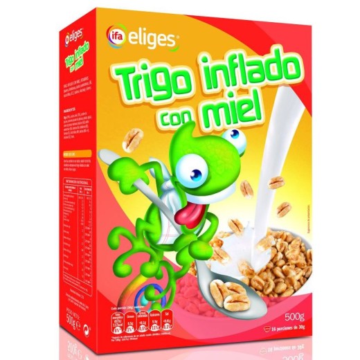 Cereales IFA Trigo Inflado Miel 500 Gr | Borosa Market Cereales IFA Trigo Inflado Miel 500 Gr | Borosa Market