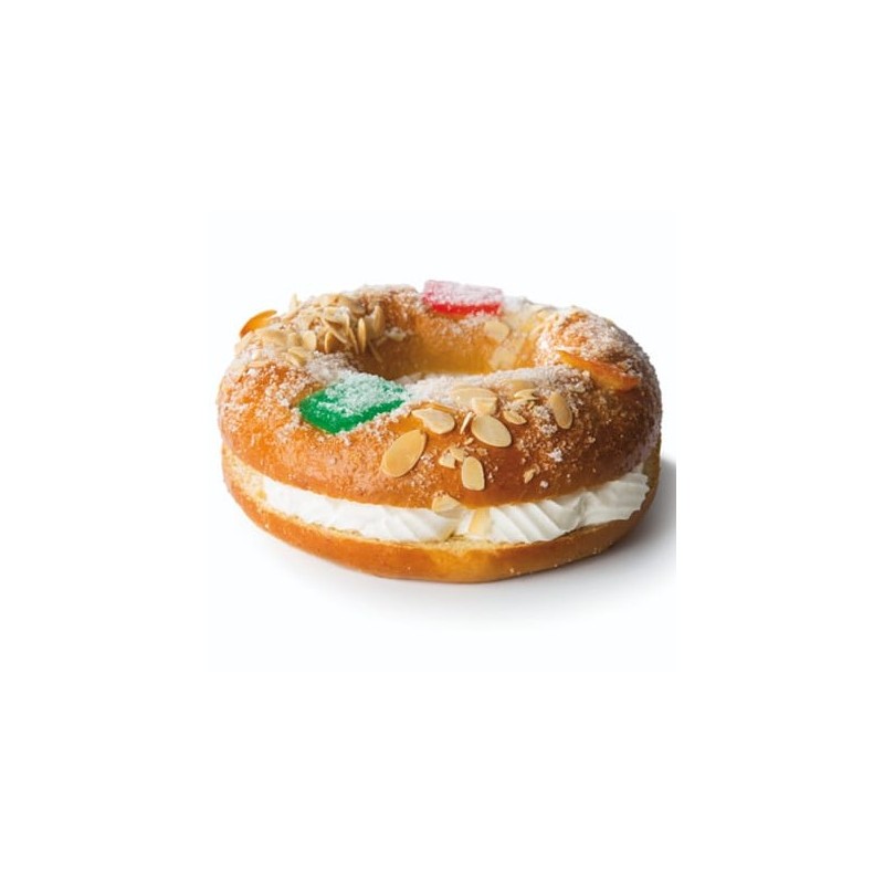 MINI ROSCON DE REYES RELLENO NATA HORNO DE JUAN 210 GR | Cash Borosa