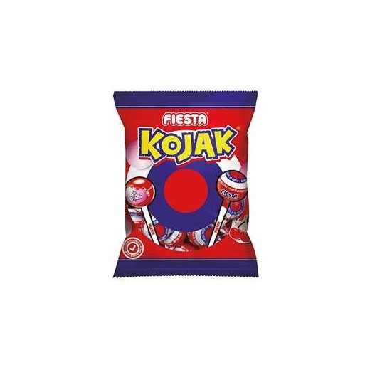 Piruletas FIESTA Kojak Sabor Cereza 7 UND | Cash Borosa