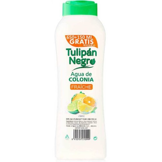 Agua de Colonia TULIPAN NEGRO Fresa Y Nata  800ML | Cash Borosa