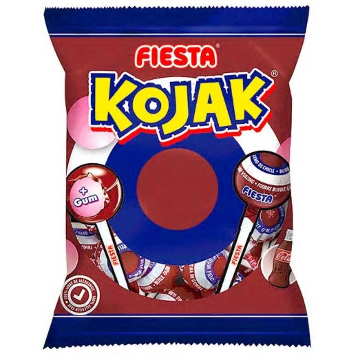 Caramelo FIESTA Kojak Sabor Cola 7 UND | Cash Borosa