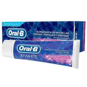 Dentifrico ORAL B Blancura Revitalizante 3D White 75 ML