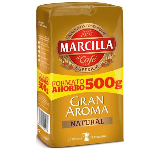 Cafe Molido MARCILLA Natural 500 GR F.AHORRO XXL | Borosa Market