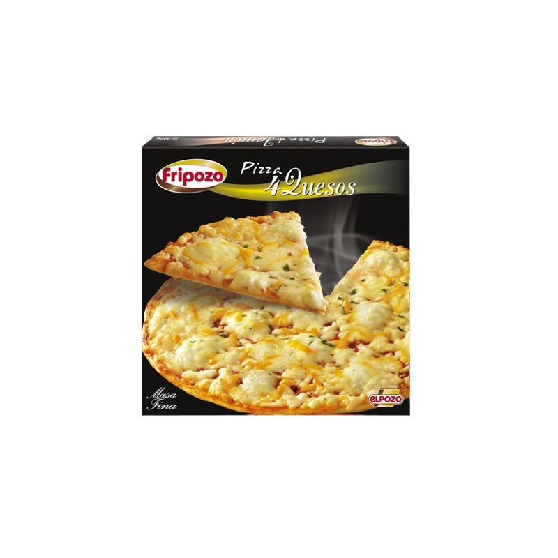 Pizza FRIPOZO Horno de Piedra 4 Quesos 400 GR | Cash Borosa