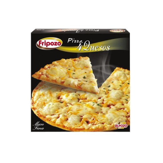 Pizza FRIPOZO Horno de Piedra 4 Quesos 400 GR | Cash Borosa