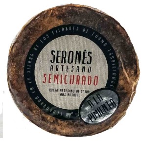 Queso Semicurado SERONES Cabra Pimienta 500 GR Aprox