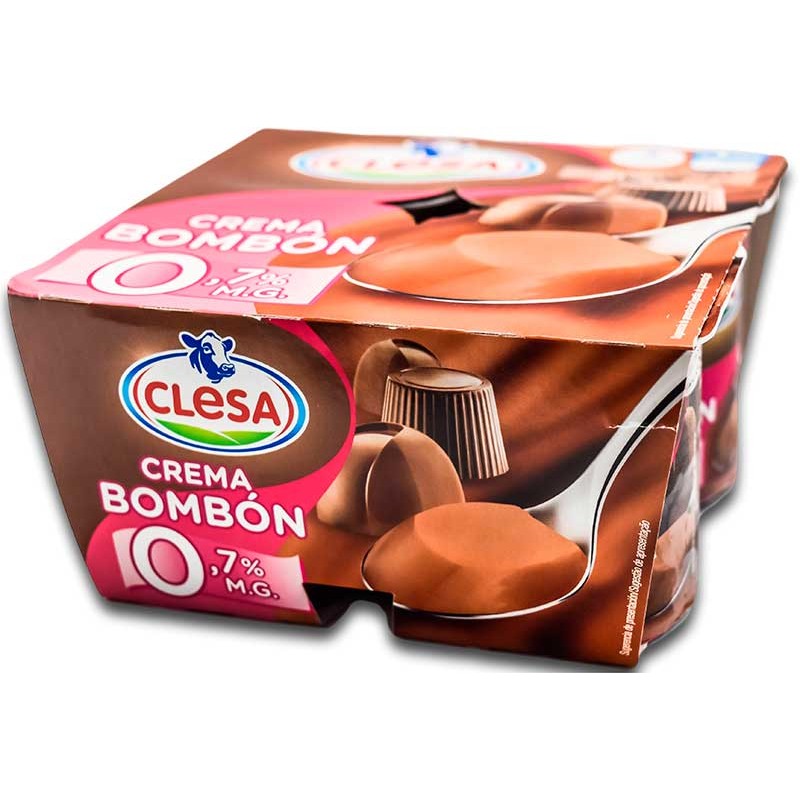 Crema Bombon Desnatado 0% CLESA  X4 | Cash Borosa