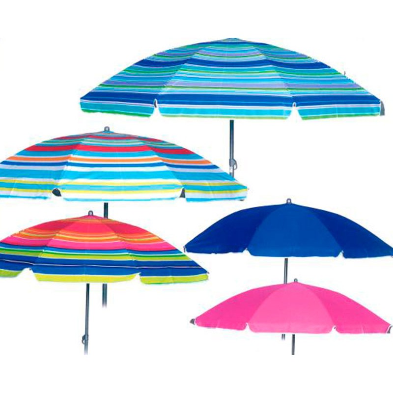 Sombrilla 200 cm compacta Policotón: algodón+poliéster | Borosa Market
