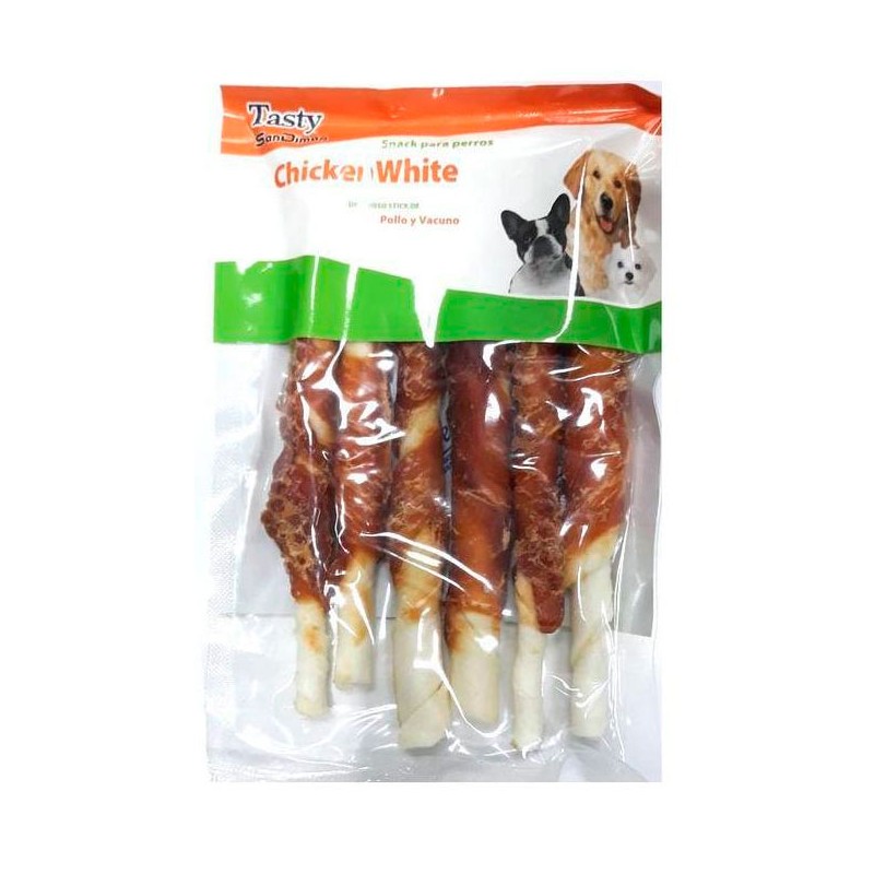 Ani. Perro Snacks Palitos Chicken White 60 GR | Cash Borosa