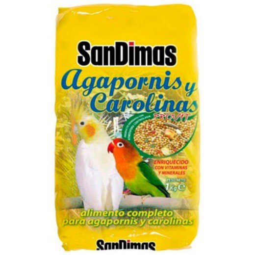 Alimento Agapornis San Dimas 1 KG | Cash Borosa