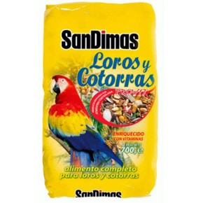 Alimento Loros Y Cotorras San Dimas 700 GR