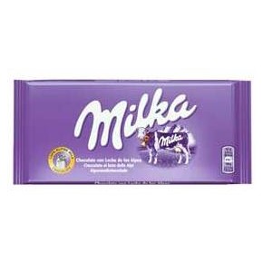 Chocolate con Leche MILKA  100 GR