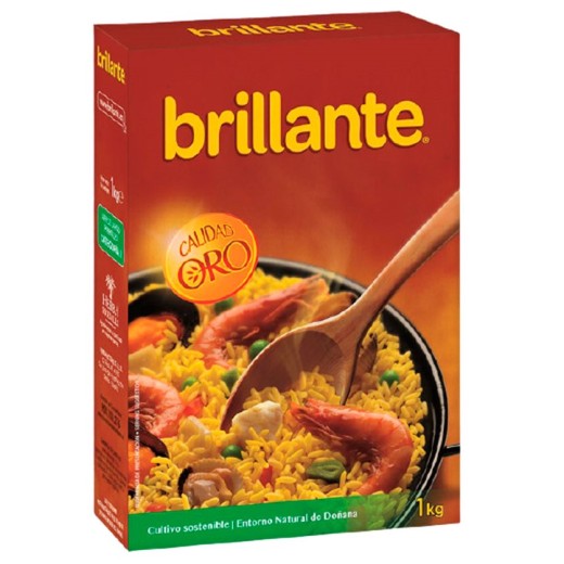 Arroz BRILLANTE Vaporizado 1 KG | Cash Borosa