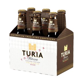 Cerveza Botellin TURIA Pack 6 Und X 25 CL