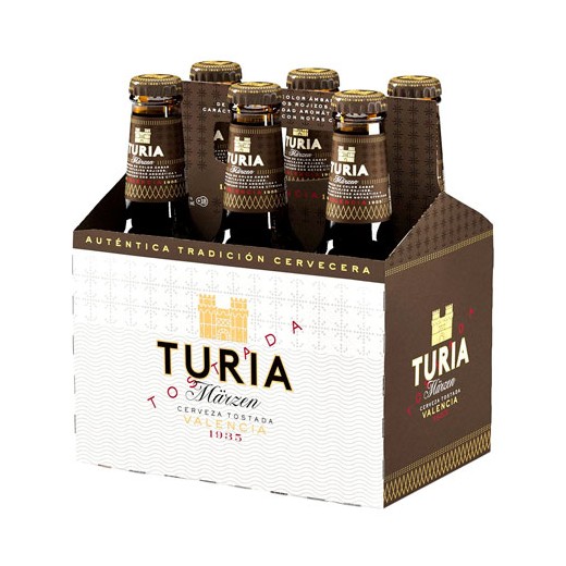 Cerveza Botellin TURIA Pack 6 Und X 25 CL | Cash Borosa