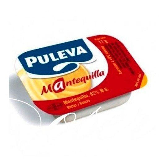 Mantequilla PULEVA Monodosis 100 Und 11GR | Cash Borosa