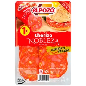 Chorizo Lonchas  Nobleza ELPOZO 1 €  65 GR