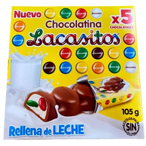 Barritas Lacasitos Pack 5 UND 105 GR